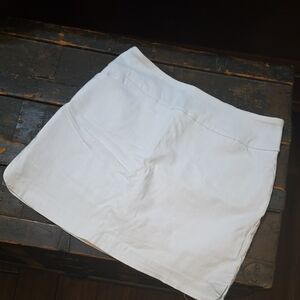 Elegant White Women's Skirt